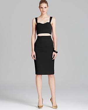 Black Halo Sheath Dress - Kayley Sleeveless Cutout