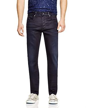 G-star Raw 3301 Slander Super Stretch Slim Fit Jeans In Dark Aged