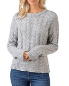 Belldini Crewneck Cable Knit Sweater