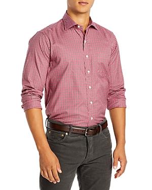 Sid Mashburn Cotton Plaid Button Down Shirt
