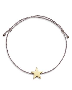 Suel 14k Yellow Gold Star Cord Bracelet