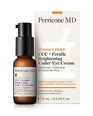 Perricone Md Vitamin C Ester Ccc + Ferulic Brightening Under-eye Cream 0.5 Oz.