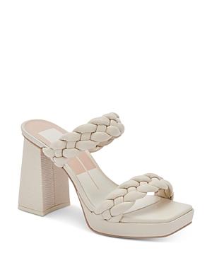 Dolce Vita Women's Ashby Braided Double Strap Slip On Sandals