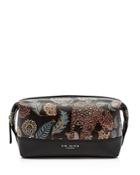 Ted Baker Clubb Printed-leather Wash Bag