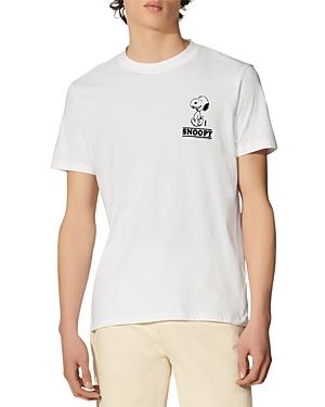 Sandro Snoopy Smile Cotton Graphic Tee