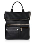 Whistles Farrow Pebbled Leather Backpack
