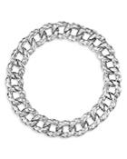 David Yurman Cable Edge Curb Chain Necklace In Recycled Sterling Silver, 16