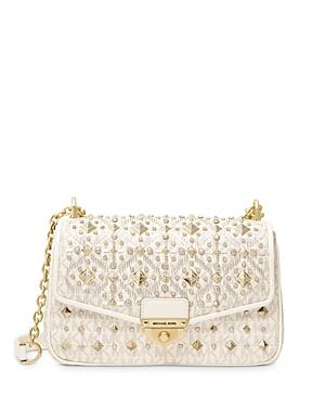 Michael Michael Kors Soho Large Embellished Chain Shoulder Bag