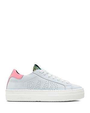 P448 Women's F22thea-w Lace Up Low Top Sneakers