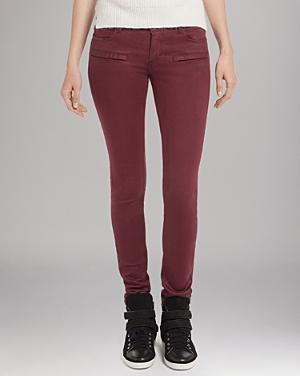 Maje Jeans - Skinny Denim In Bordeaux