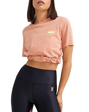 P.e Nation Diamond Press Cropped Tee