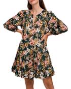 Velvet By Graham & Spencer Keelin Floral Print Boho Dress