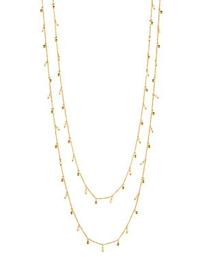 Gorjana Cultured Freshwater Pearl Wrap Necklace, 38