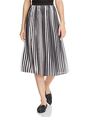 Eileen Fisher Pleated Ombre Skirt