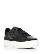 Kurt Geiger London Women's Laney Rhinestone Eye Platform Sneakers