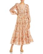 Aqua Paisley Print Tiered Maxi Dress - 100% Exclusive
