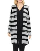 Vince Camuto Striped Duster Cardigan