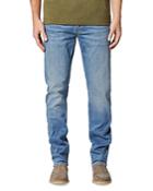 Hudson Byron Straight Fit Zip Fly Jeans In Interfer