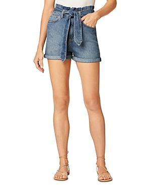 Joe's Jeans The Brinkley Belted Denim Shorts In Alone Together