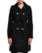 Calvin Klein Belted Double Breasted Trench Coat