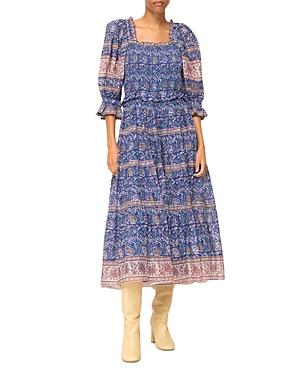 Sea Rosita Cotton Puff Sleeve Smocked Dress