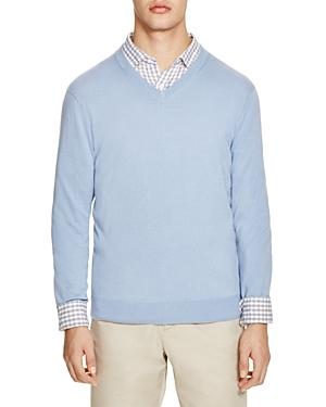 The Men's Store At Bloomingdale's V-neck Cotton-cashmere Sweater