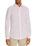 The Men's Store At Bloomingdale's Linen Gingham Classic Fit Shirt - 100% Exclusive