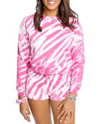 Sundown By Splendid Jada Tie Dye Sweatshirt