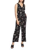 1.state Belle Sleeveless Floral Jumpsuit