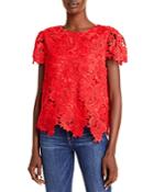 Milly Floral Lace Top