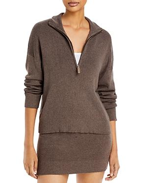 Monrow Half Zip Sweater