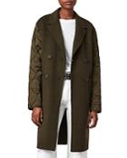 Allsaints Florence Quilted Sleeve Coat