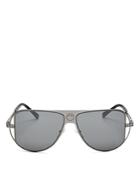 Versace Unisex Mirrored Aviator Sunglasses, 57 Mm