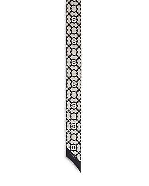Salvatore Ferragamo Silk Monogram Print Scarf