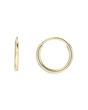 Zoe Lev 14k Yellow Gold Mini Thread Hoop Earrings