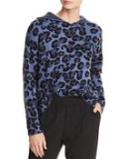 Aqua Leopard Print Hooded Sweater - 100% Exclusive
