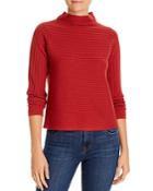 Eileen Fisher Ribbed Funnel-neck Sweater