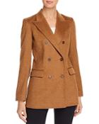 Lafayette 148 New York Saxon Double-breasted Cashmere-blend Jacket