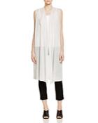 Eileen Fisher Long Draped Knit Vest - 100% Bloomingdale's Exclusive