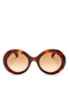 Jimmy Choo Wendy Round Embellished Sunglasses, 48mm