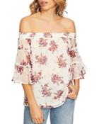 1.state Wildflower Off-the-shoulder Top