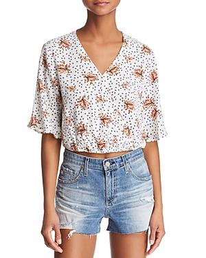 Sage The Label Place In Sun Floral Blouse