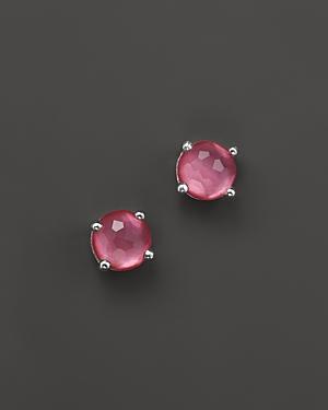 Ippolita Rock Candy Mini Stud Earrings In Peony