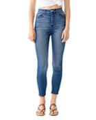 Dl1961 Chrissy High-rise Cropped Skinny Jeans In Huron