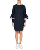 Ted Baker Ted Says Relax Chloae Frill-sleeve Sweatshirt Dress