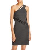 Helmut Lang One Shoulder Mini Dress