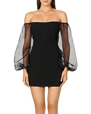 Nookie Illusion Sleeve Mini Dress