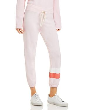 Sundry Two Tone Striped Jogger Sweatpants