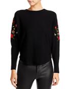 Sioni Long Sleeved Dolman Embroidered Sweater (64% Off) - Comparable Value $98