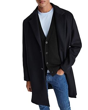 The Kooples Soft Wool Blend Military Coat